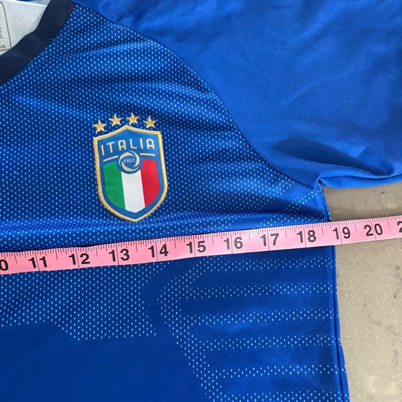 Puma Italia Soccer Jersey‎ FIGC Italy National Team Top Royal BlueSz 28 Youth 10 - Picture 5 of 11